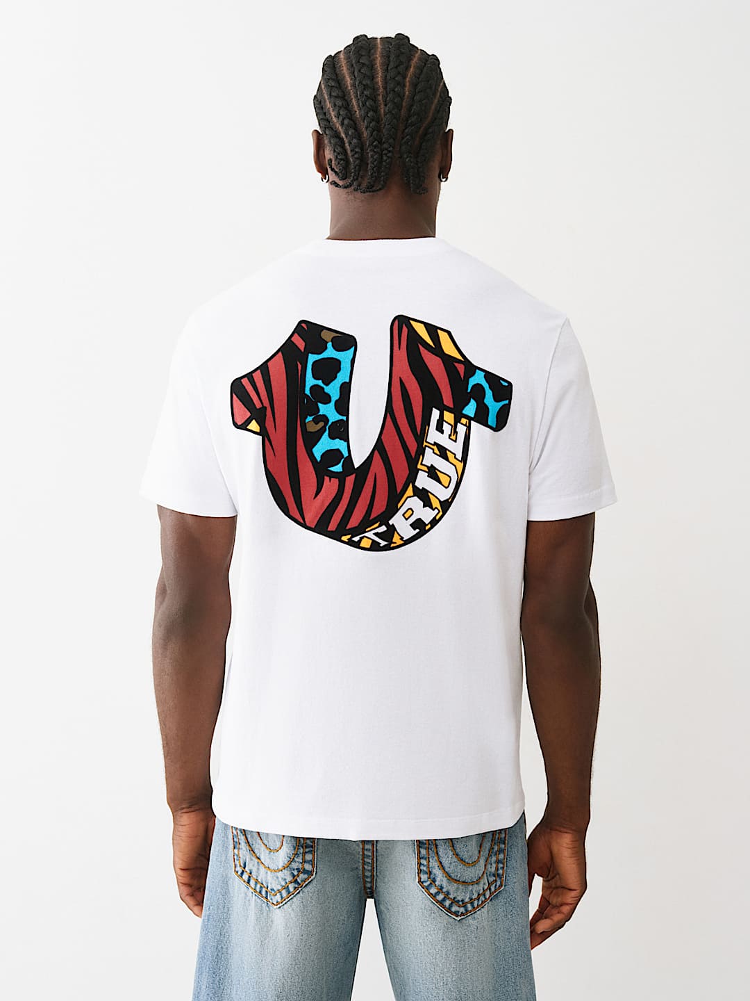 ANIMAL PRINT HORSESHOE TEE, image 4
