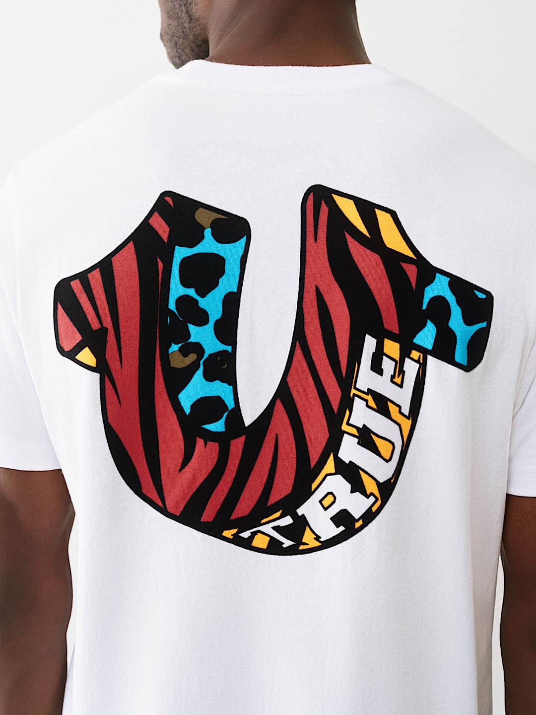 ANIMAL PRINT HORSESHOE TEE, image 1