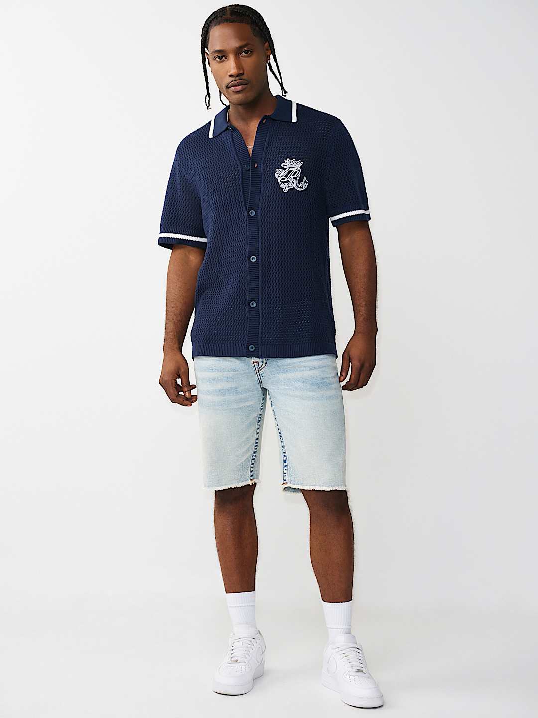 CROWN LOGO KNIT SHIRT, image 5