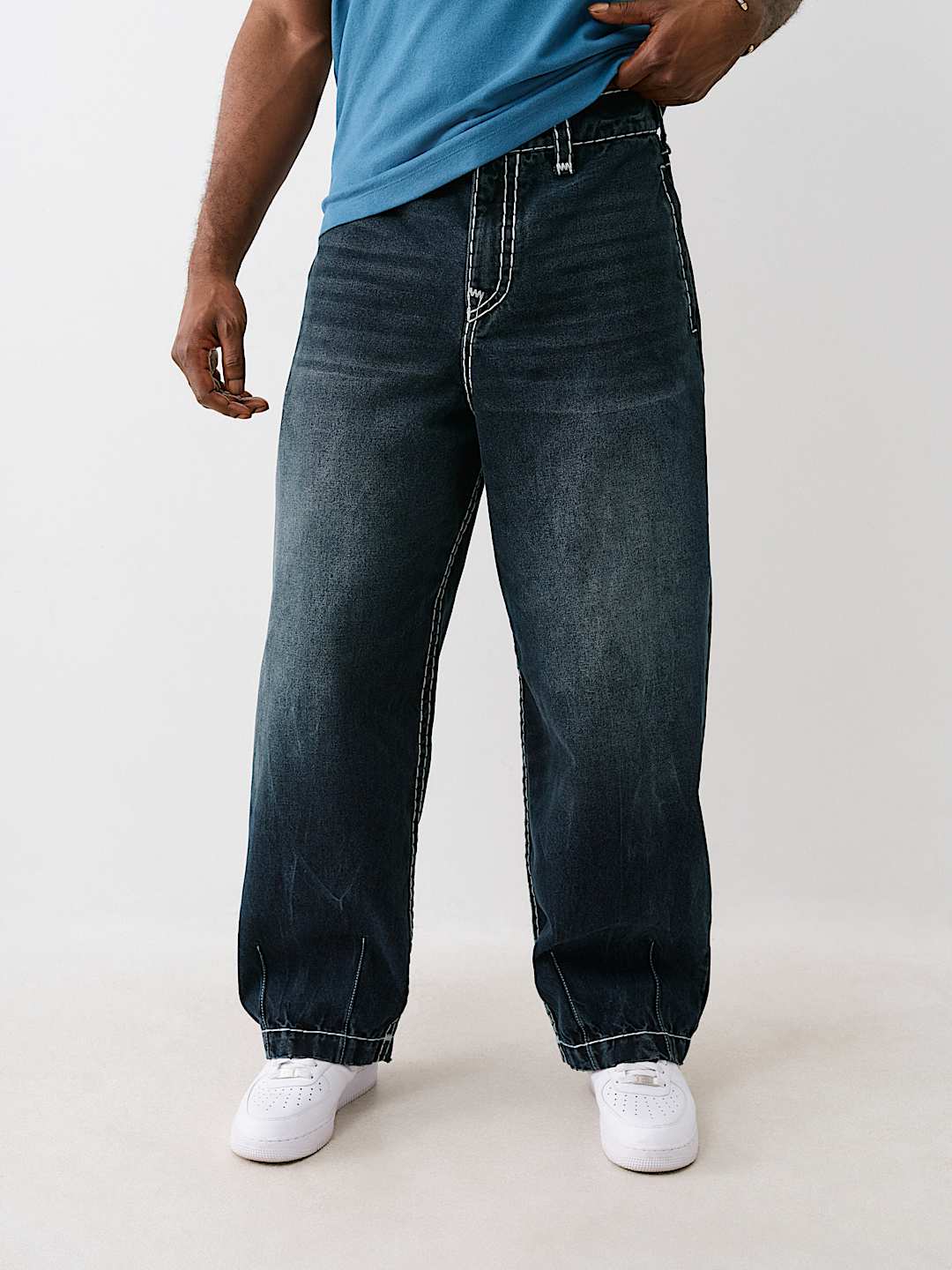 SUPER T BARREL JEAN