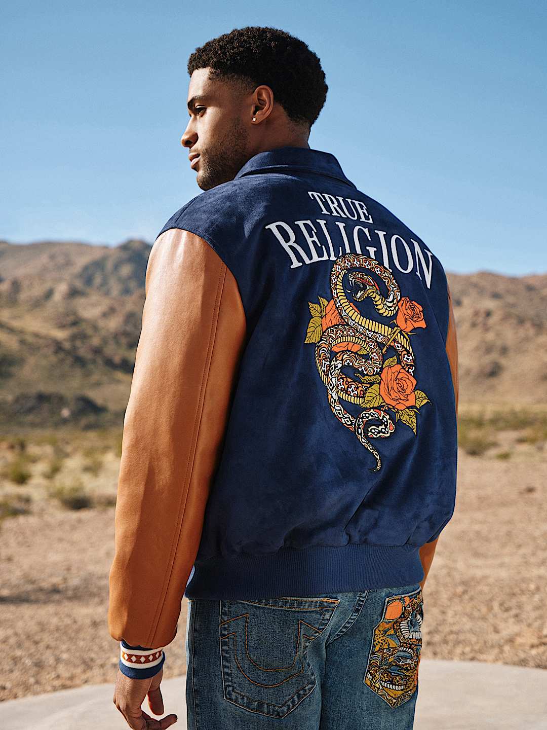 SERPENT LOGO BOMBER JACKET, image 1