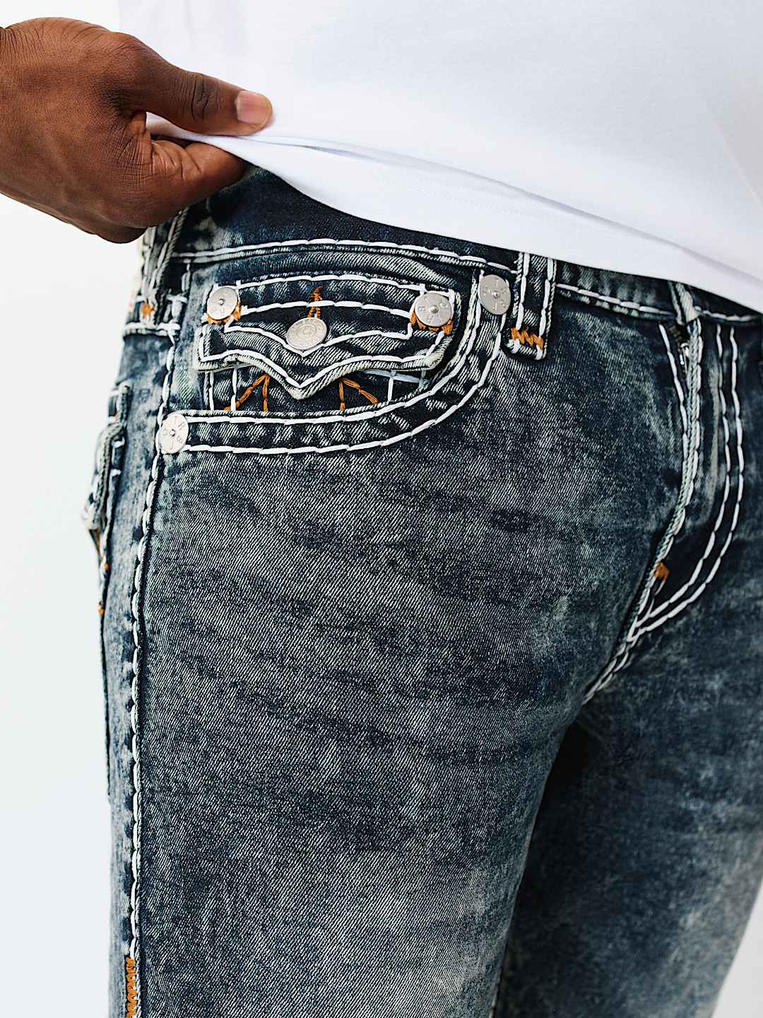 ROCCO SUPER T FLAP SKINNY JEAN 32", image 4