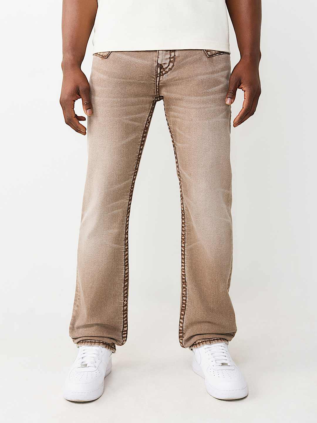 RICKY SUPER T JIMMY FLAP STRAIGHT JEAN 34", image 2