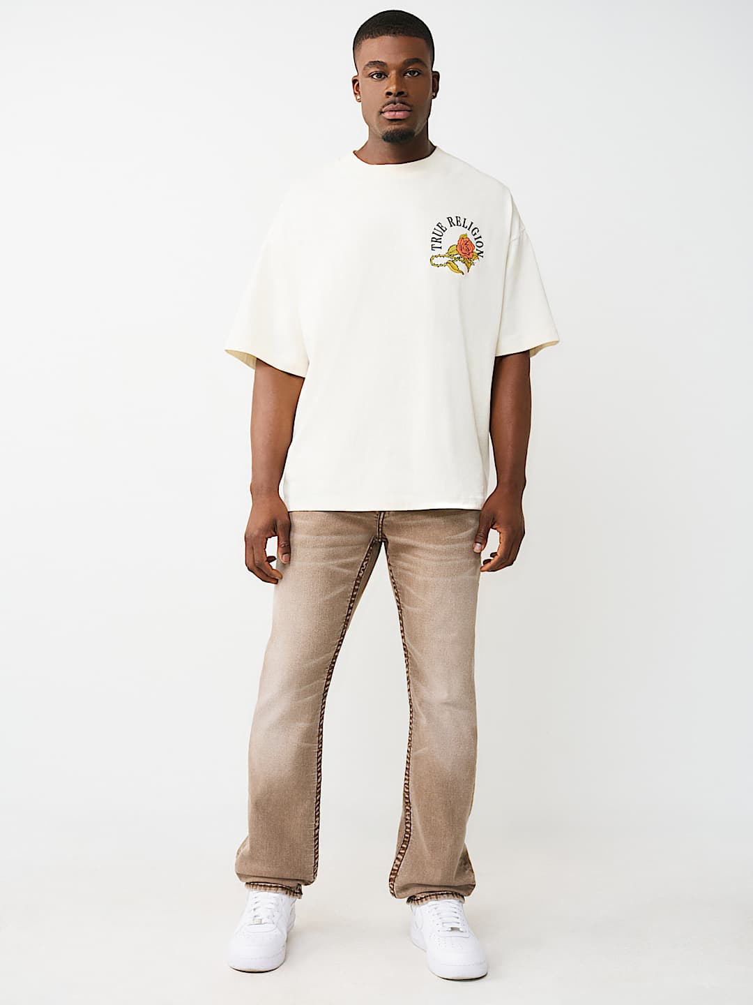 RICKY SUPER T JIMMY FLAP STRAIGHT JEAN 34", image 6