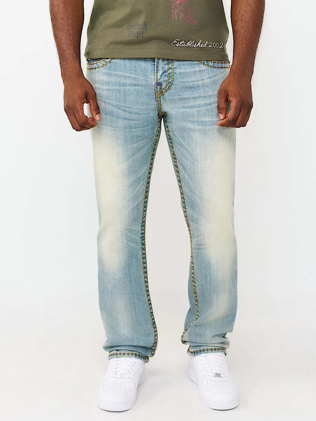 RICKY SUPER T FLAP STRAIGHT JEAN 34", image 2