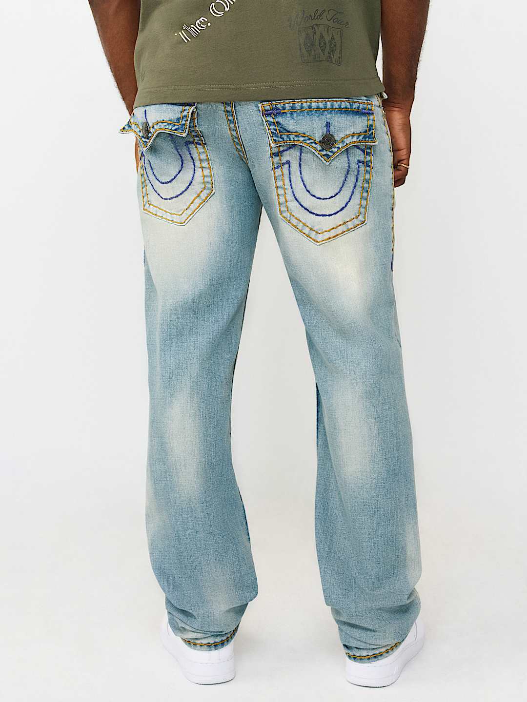 RICKY SUPER T FLAP STRAIGHT JEAN 34", image 5