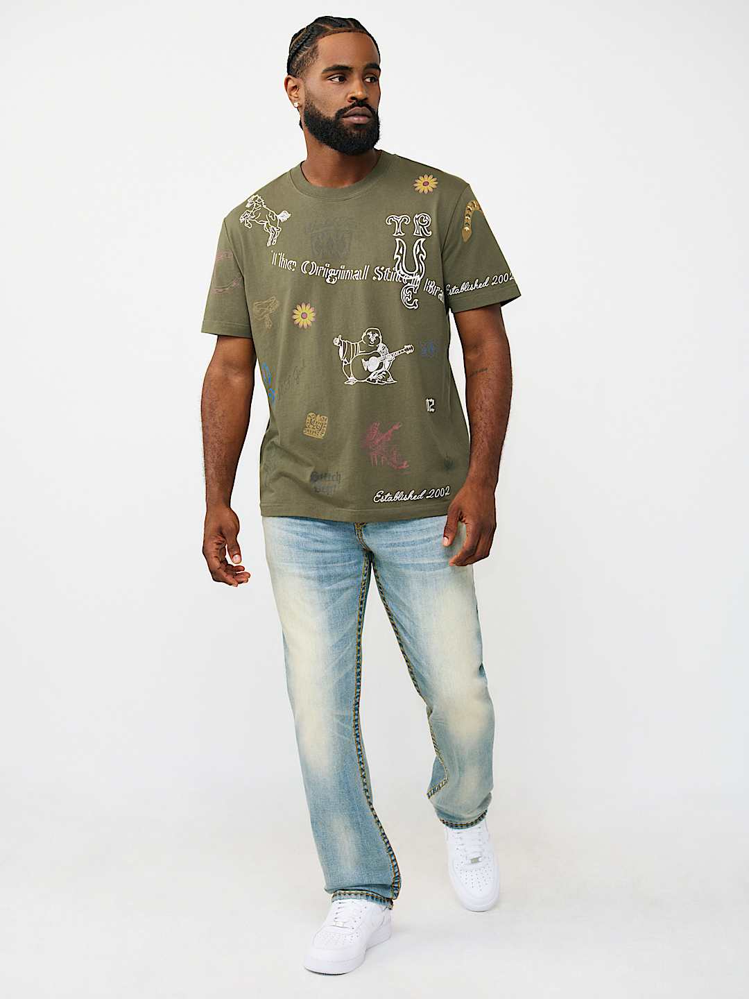 RICKY SUPER T FLAP STRAIGHT JEAN 34", image 6