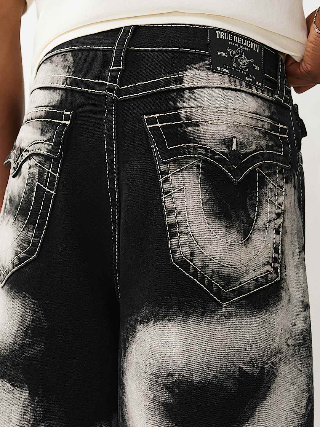 MIKEY BIG T FLAP BAGGY AF JEAN 32", image 4