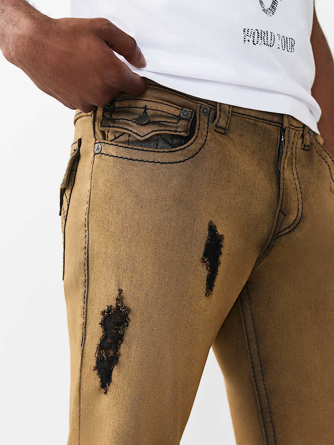 BILLY BIG T FLAP BOOTCUT JEAN 34", image 5