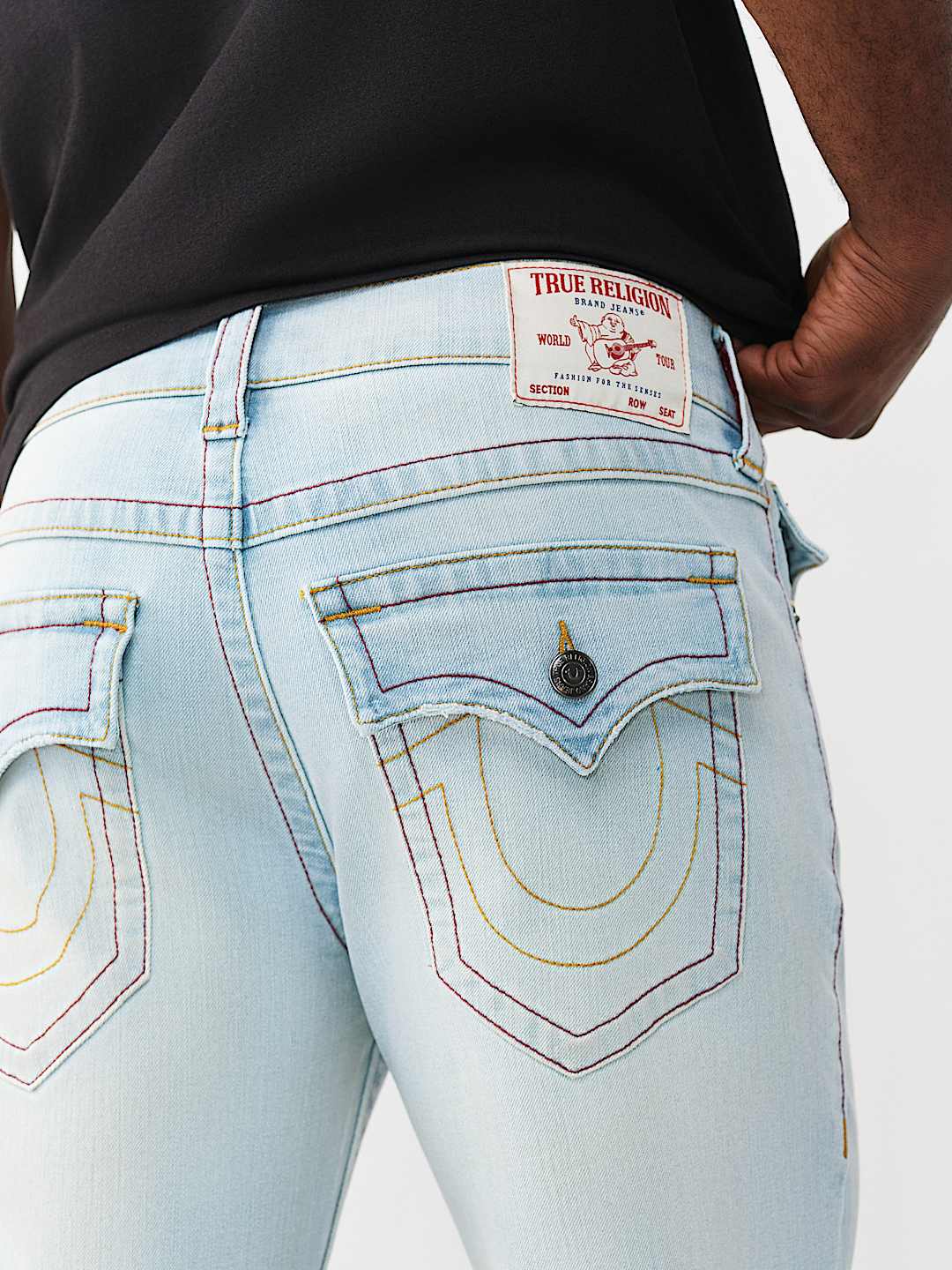 RICKY FLAP STRAIGHT JEAN 34", image 2