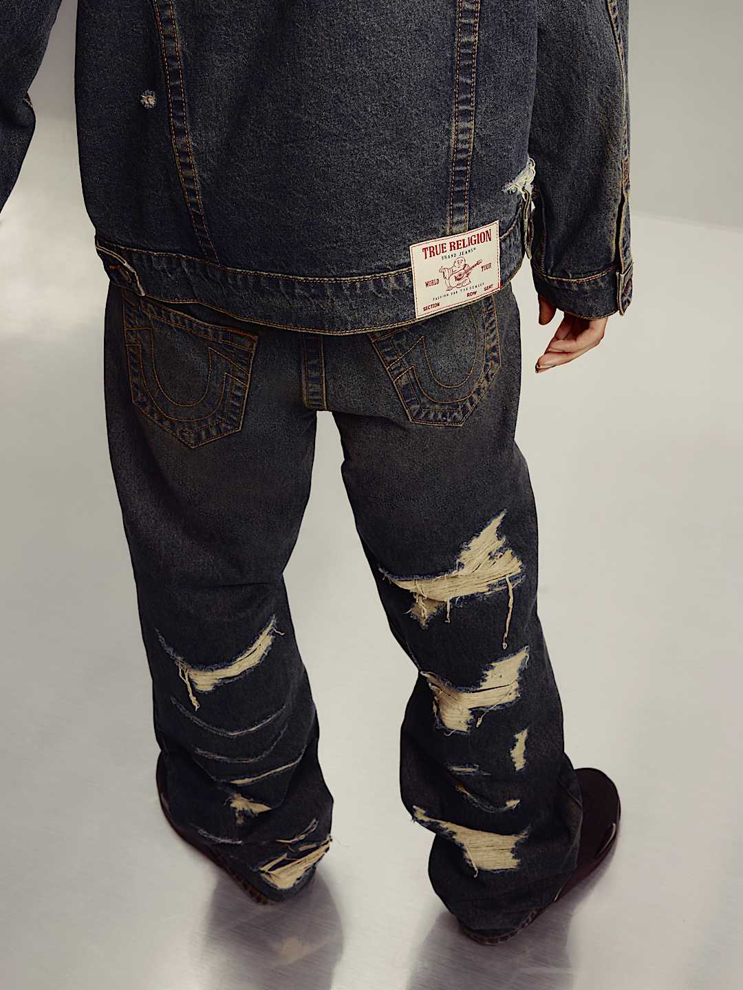 VINNY DESTROYED ULTRA BAGGY JEAN 34", image 2