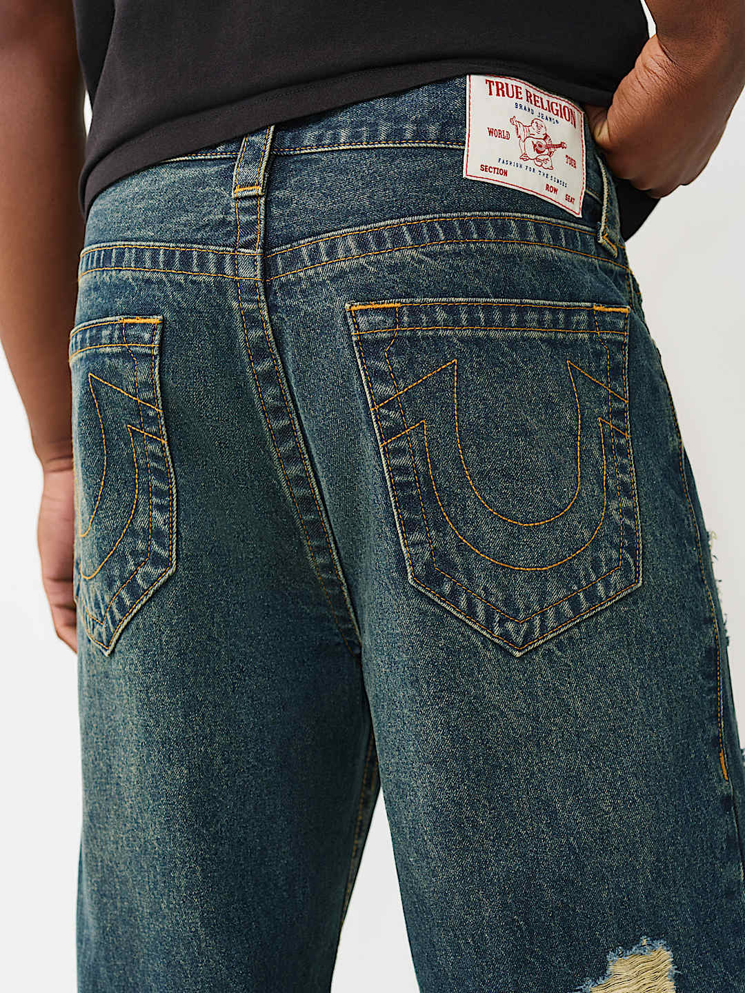 VINNY DESTROYED ULTRA BAGGY JEAN 34", image 4