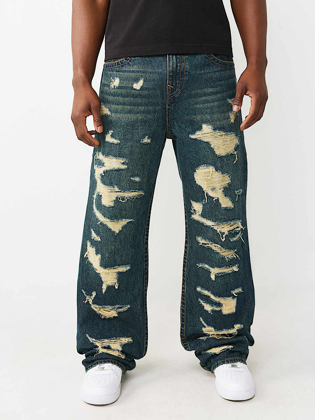 VINNY DESTROYED ULTRA BAGGY JEAN 34", image 5