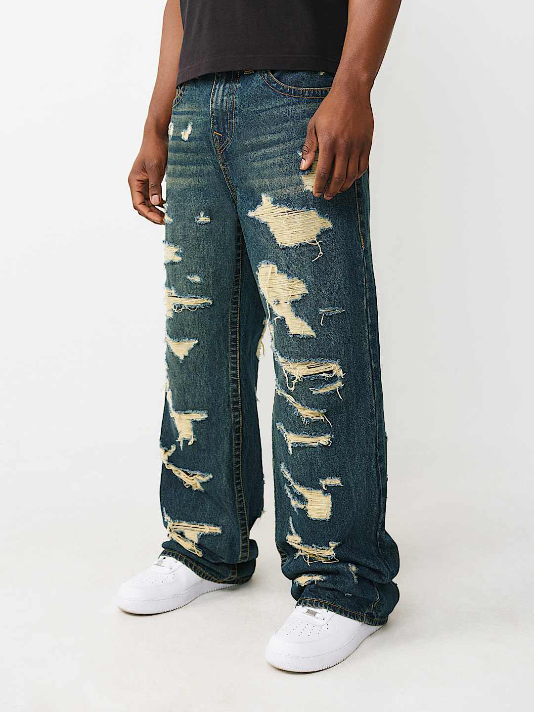 VINNY DESTROYED ULTRA BAGGY JEAN 34", image 6