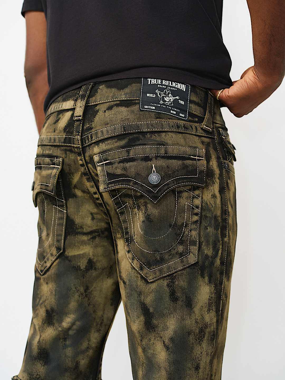 RICKY FRAYED HEM FLAP SHORT, image 2