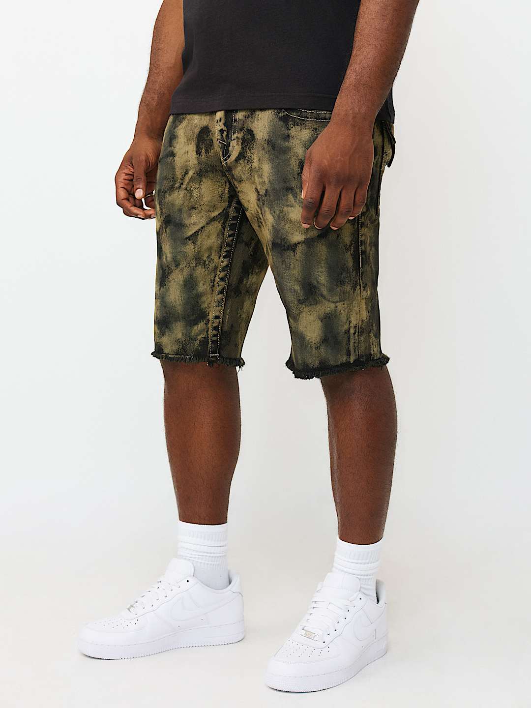 RICKY FRAYED HEM FLAP SHORT, image 3