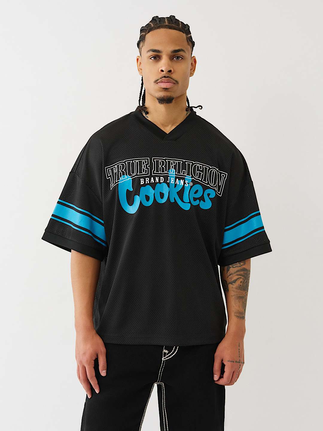 TRUE RELIGION X COOKIES MESH JERSEY