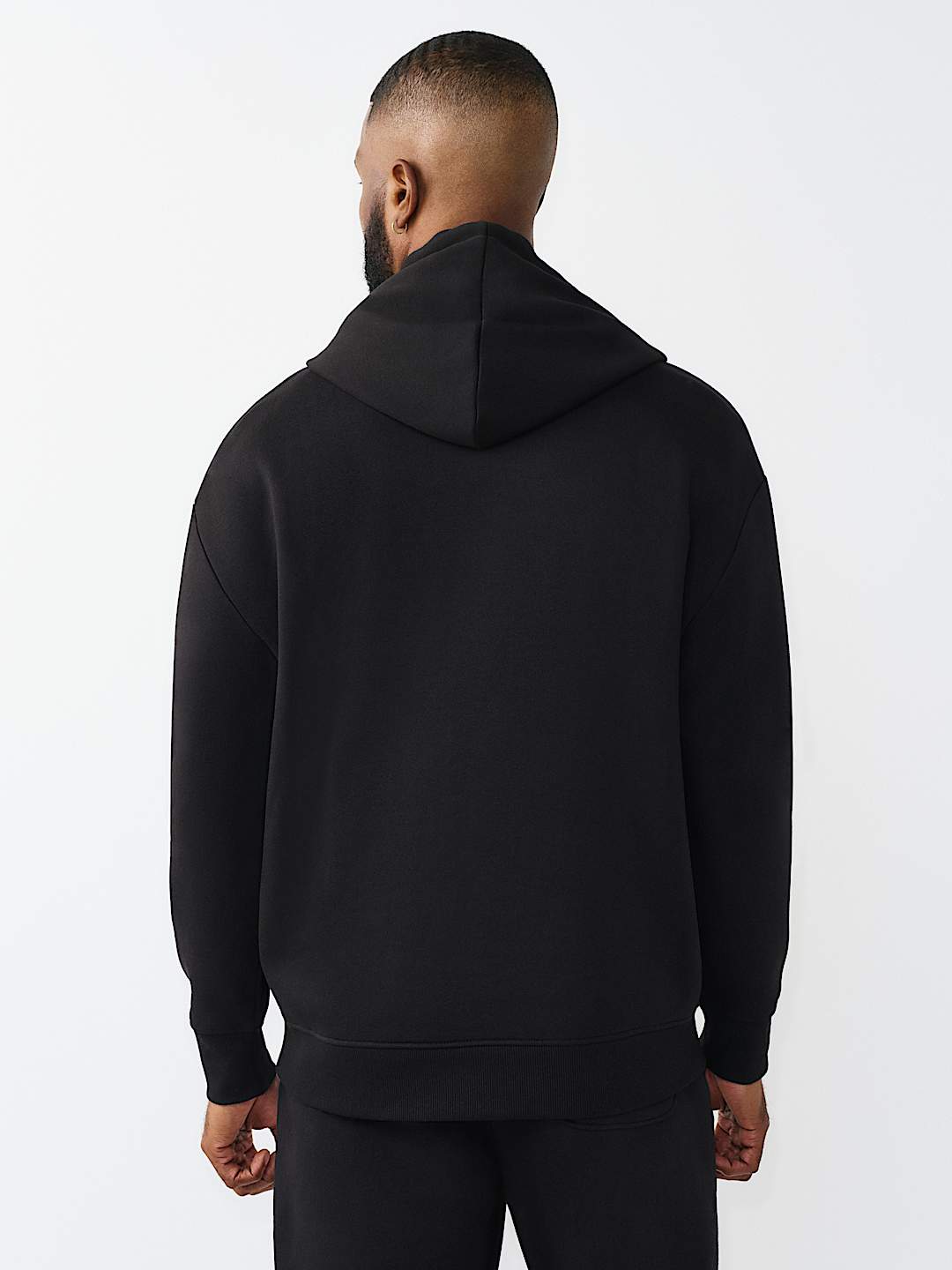 MESH PRINT BUDDHA HOODIE, image 4