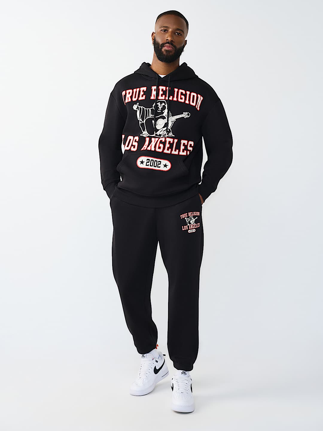 MESH PRINT BUDDHA HOODIE, image 5