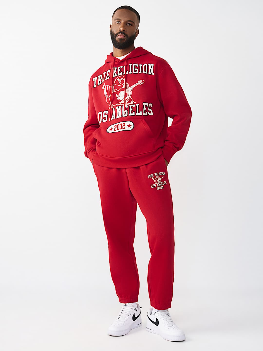 MESH PRINT BUDDHA HOODIE, image 5