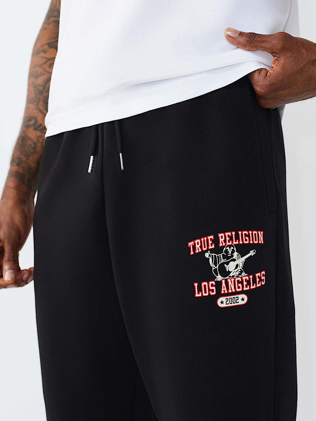 MESH PRINT BUDDHA JOGGER, image 5