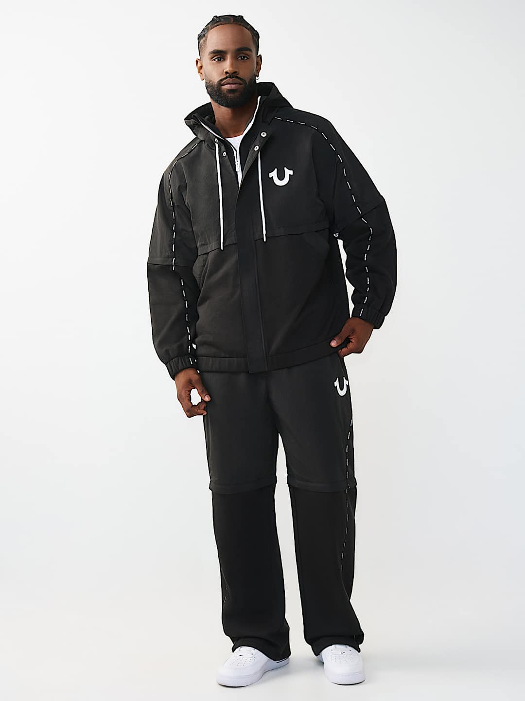 NYLON FLEECE ZIP-OFF JACKET, image 6