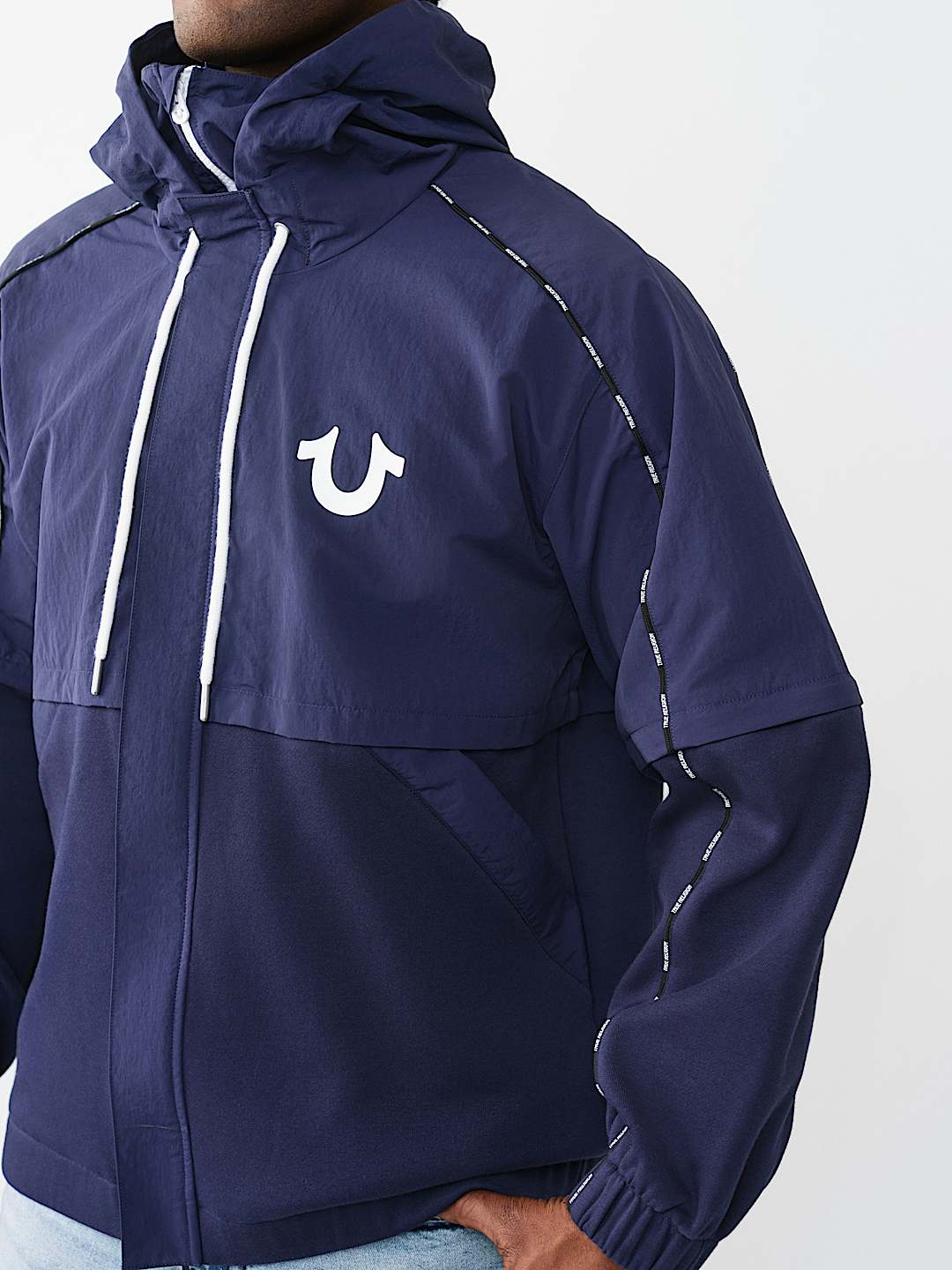 NYLON FLEECE ZIP-OFF JACKET, image 4