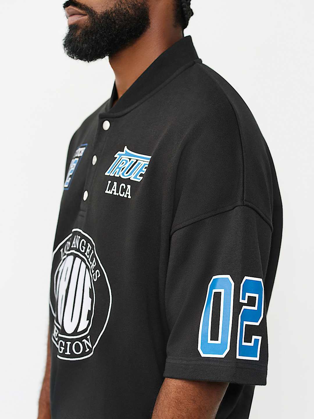 SHORT SLEEVE OVERSIZED SPORT SWEATSHIRT, image 5