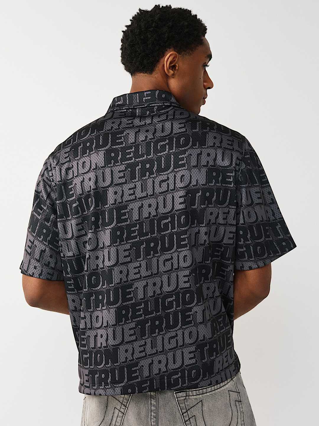 MESH LOGO SHIRT, image 2