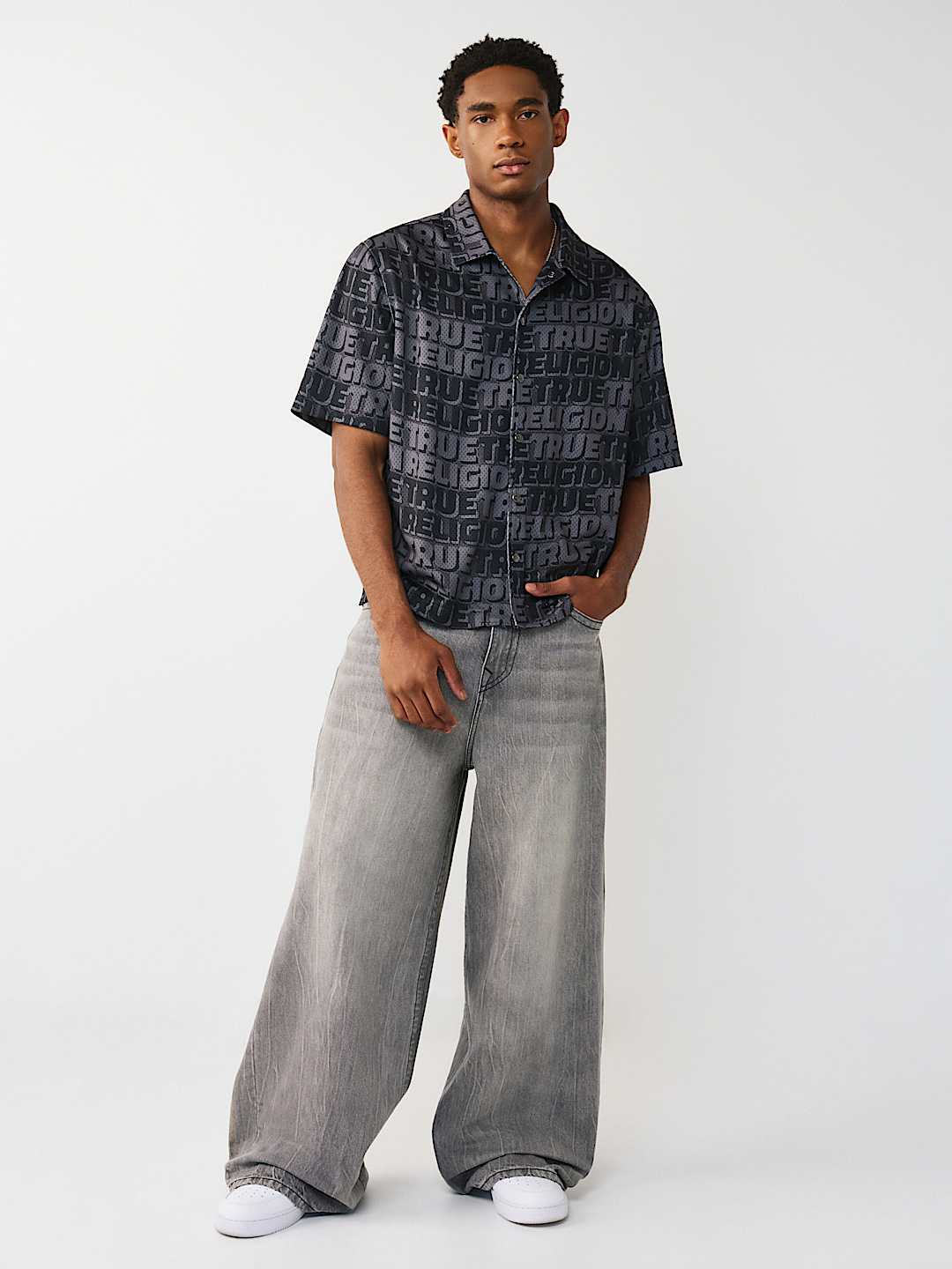 MESH LOGO SHIRT, image 5