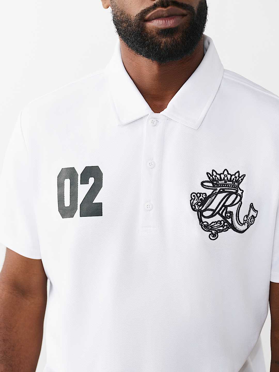LOGO CREST SPORT POLO SHIRT, image 2