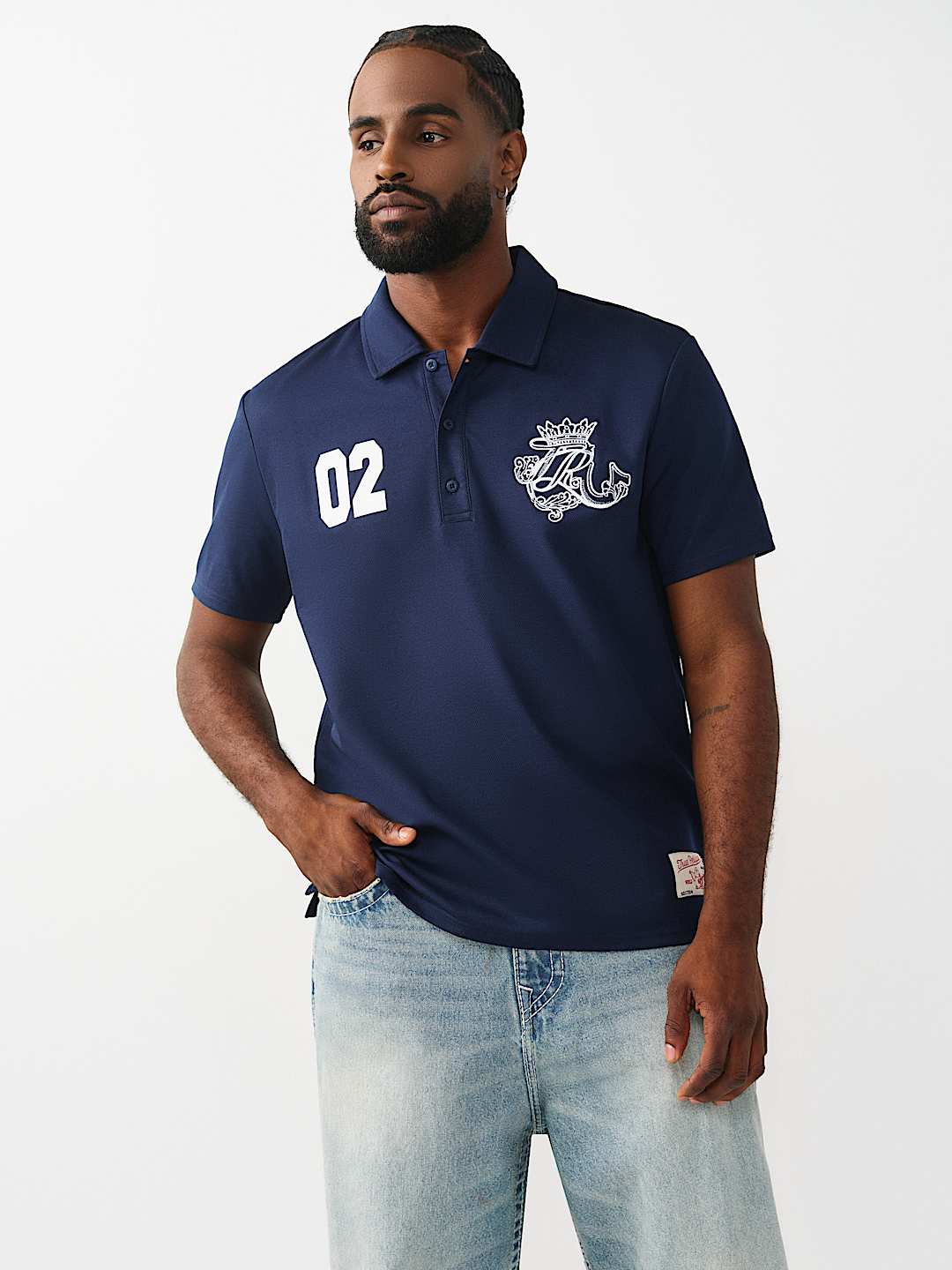 LOGO CREST SPORT POLO SHIRT, image 1