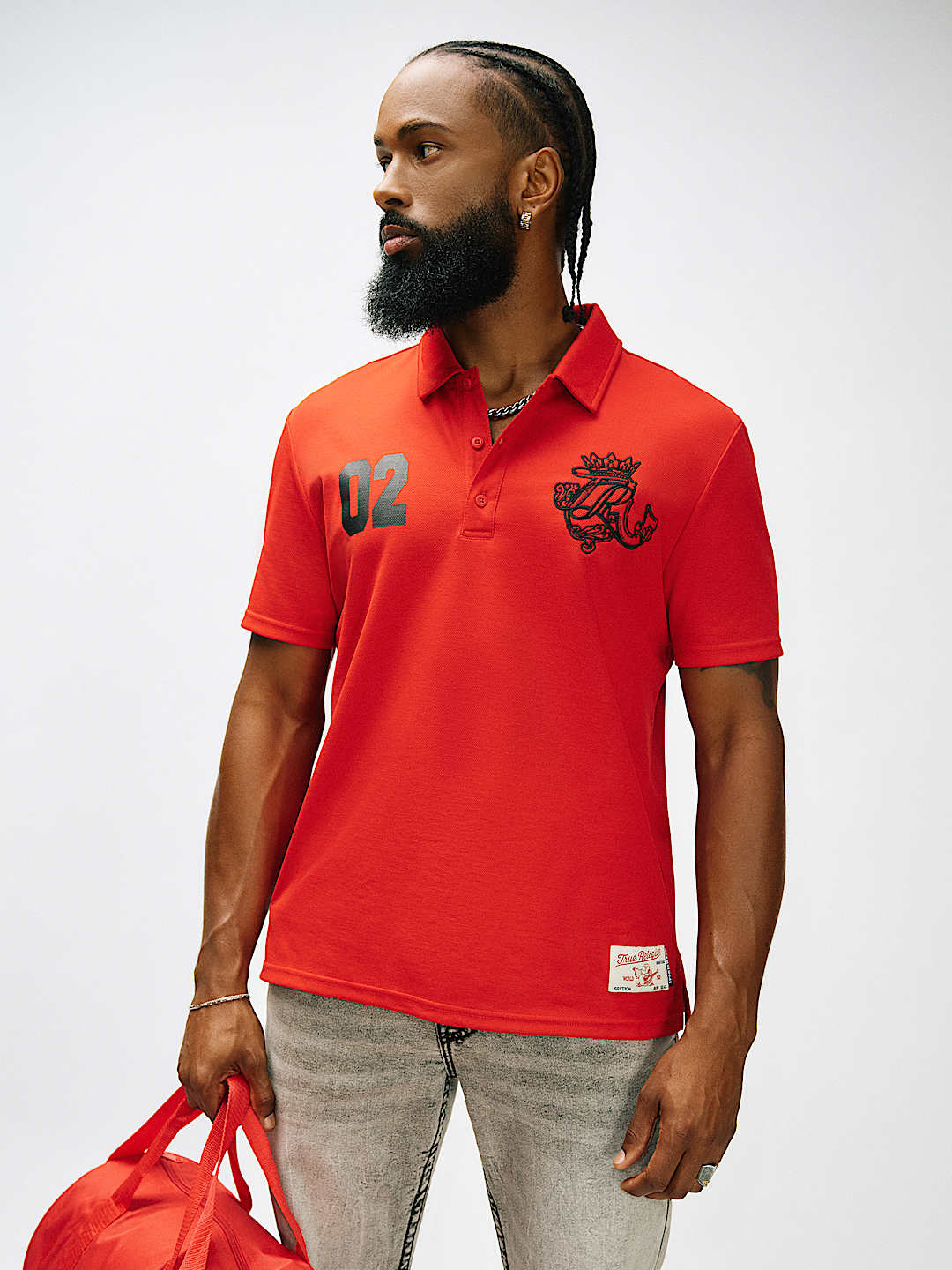 LOGO CREST SPORT POLO SHIRT, image 1