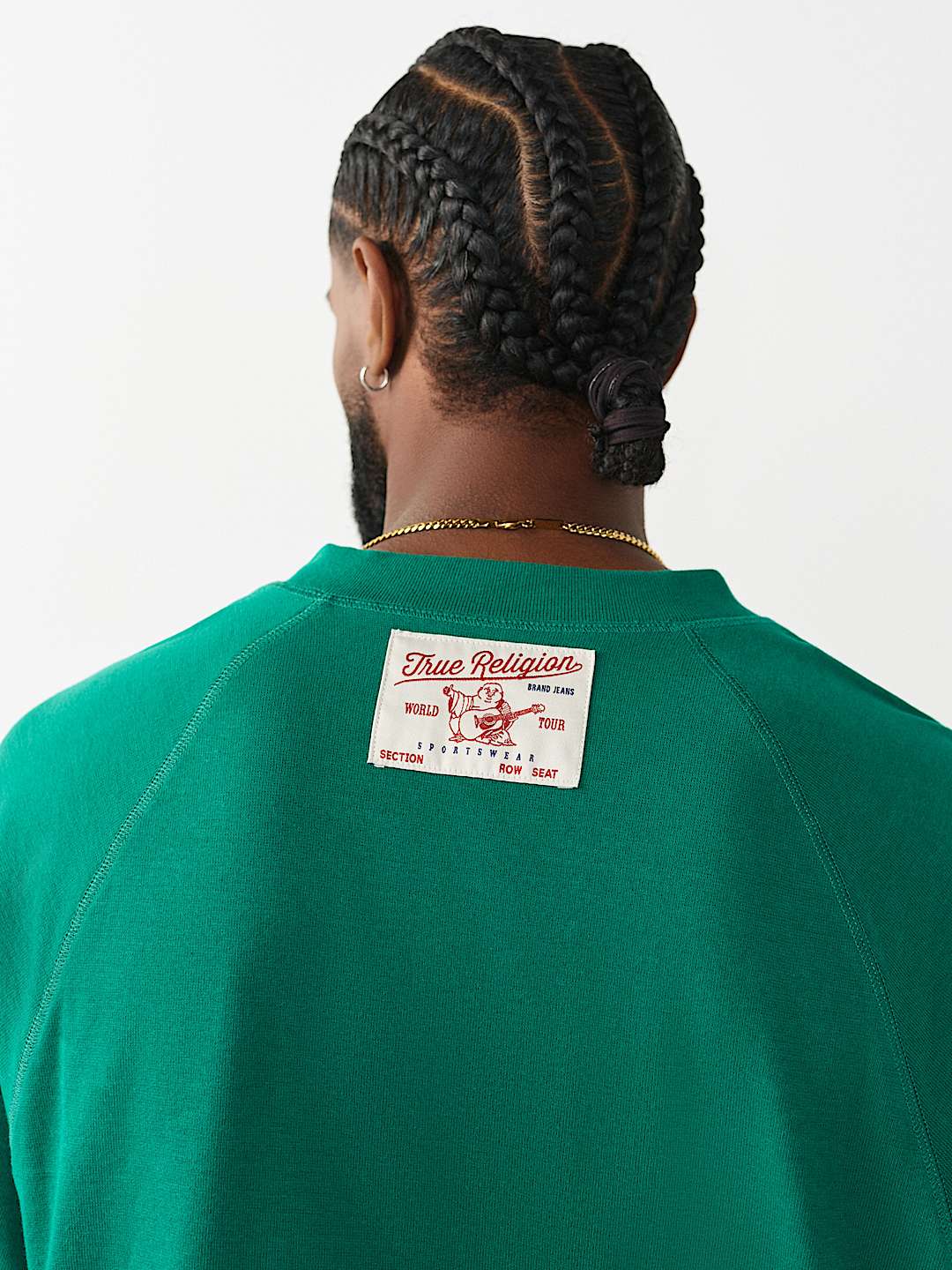 RAGLAN OVERSIZED HENLEY TEE, image 5