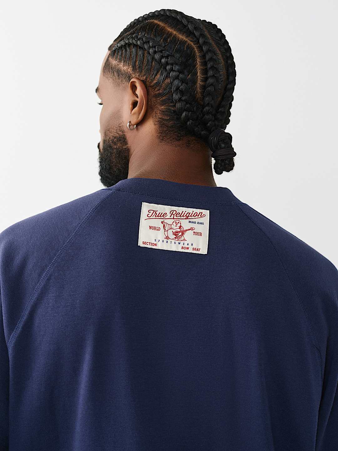 RAGLAN OVERSIZED HENLEY TEE, image 5