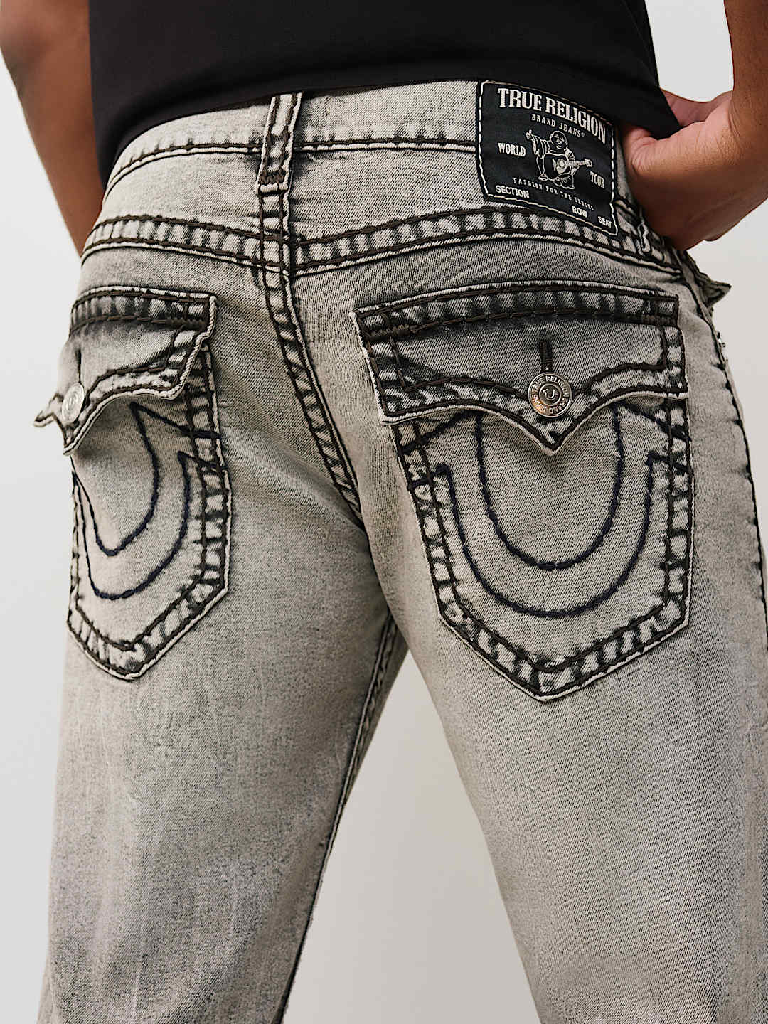 BILLY SUPER T FLAP BOOTCUT JEAN 34", image 4