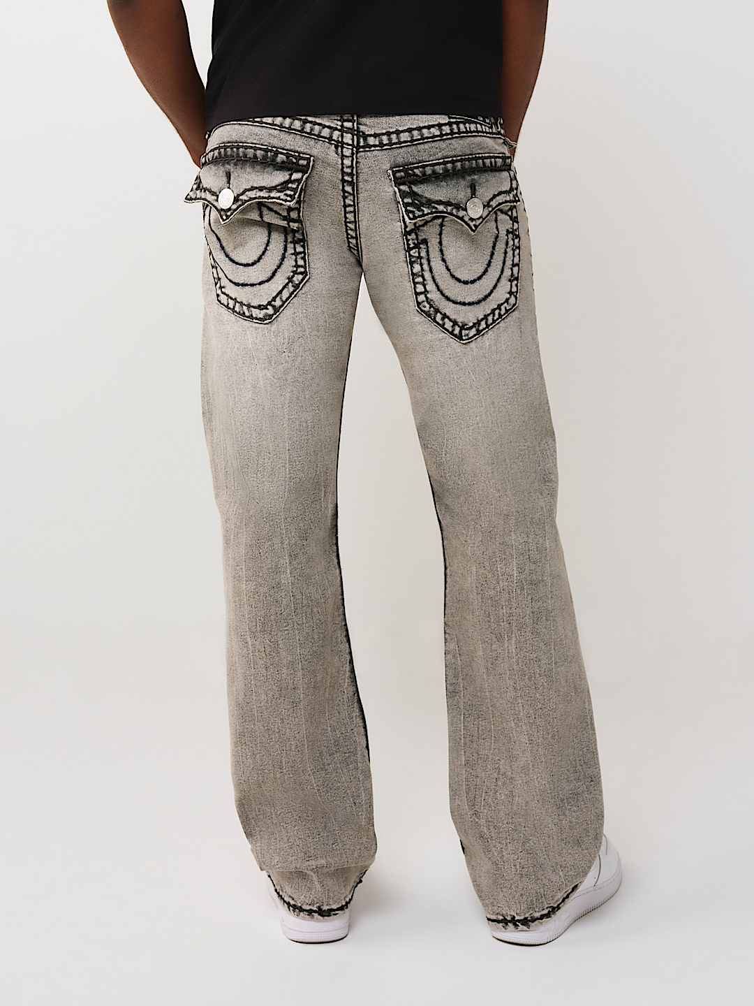 BILLY SUPER T FLAP BOOTCUT JEAN 34", image 6