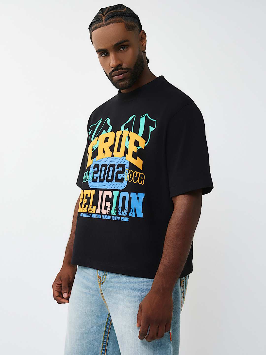 UNIVERSITY LOGO HEAVYWEIGHT BOXY TEE, image 3