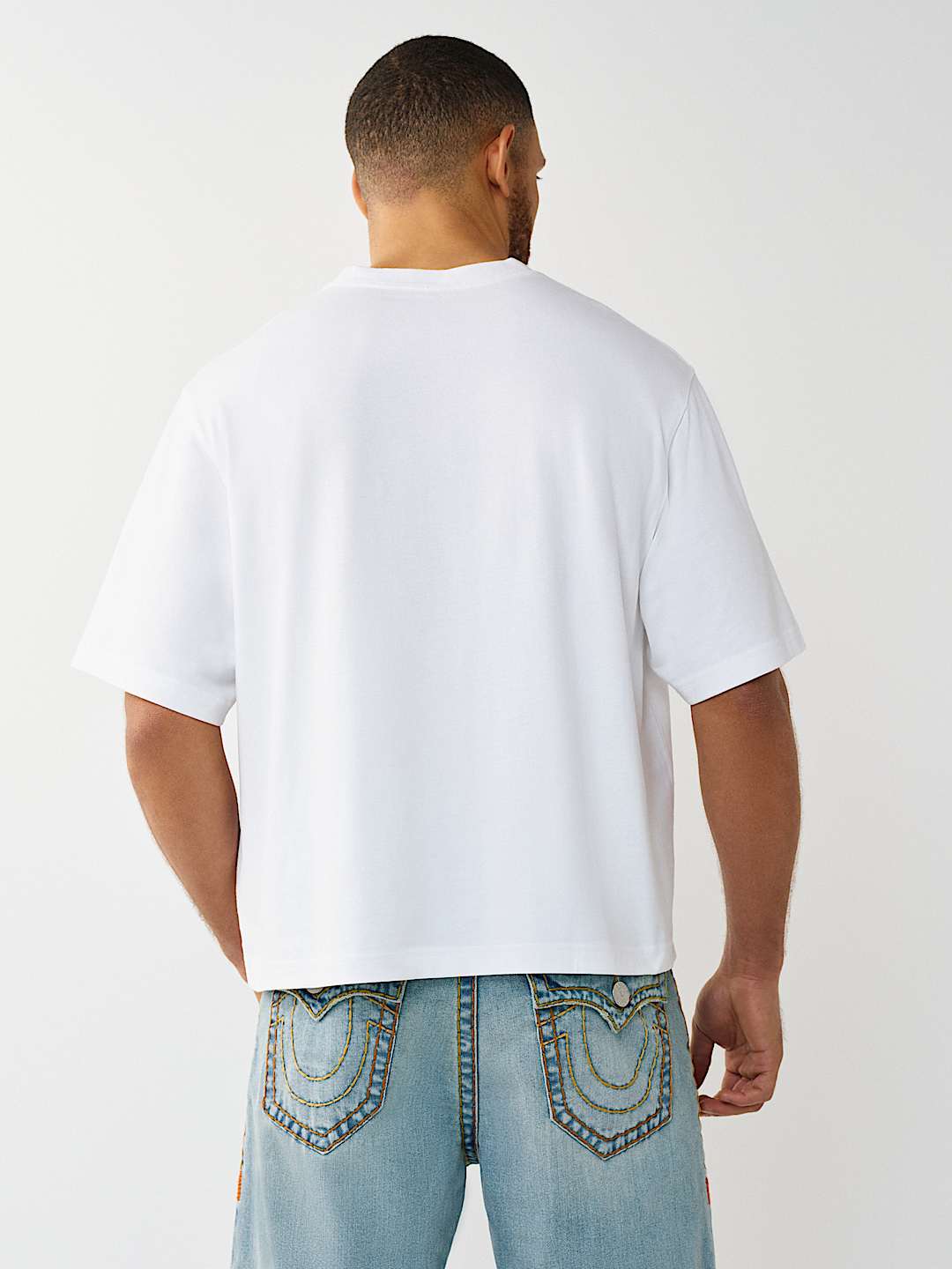 UNIVERSITY LOGO HEAVYWEIGHT BOXY TEE, image 4