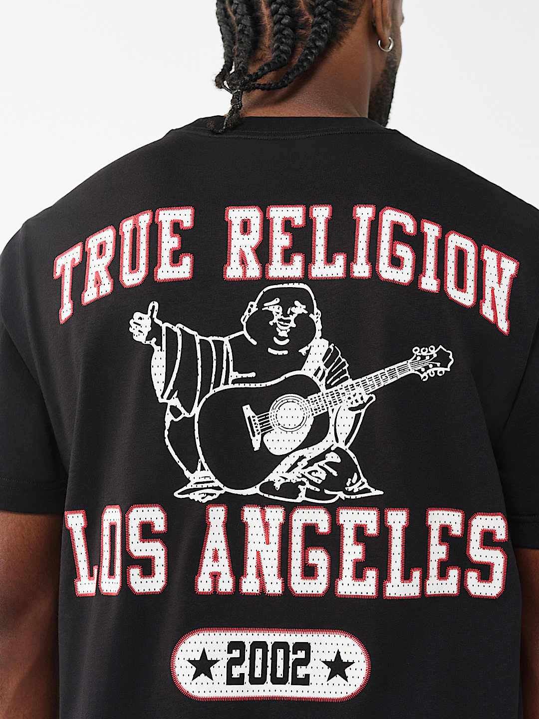 MESH PRINT BUDDHA TEE, image 5