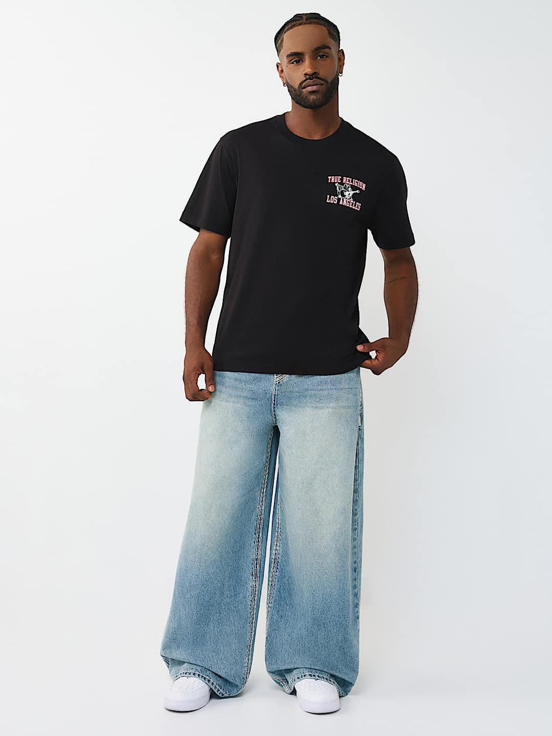 MESH PRINT BUDDHA TEE, image 6