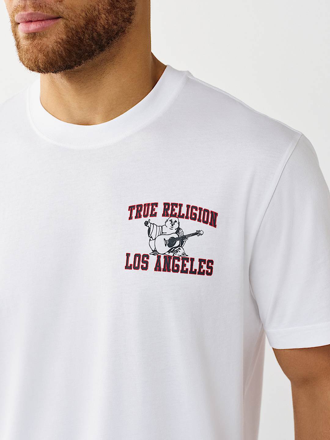 MESH PRINT BUDDHA TEE, image 4