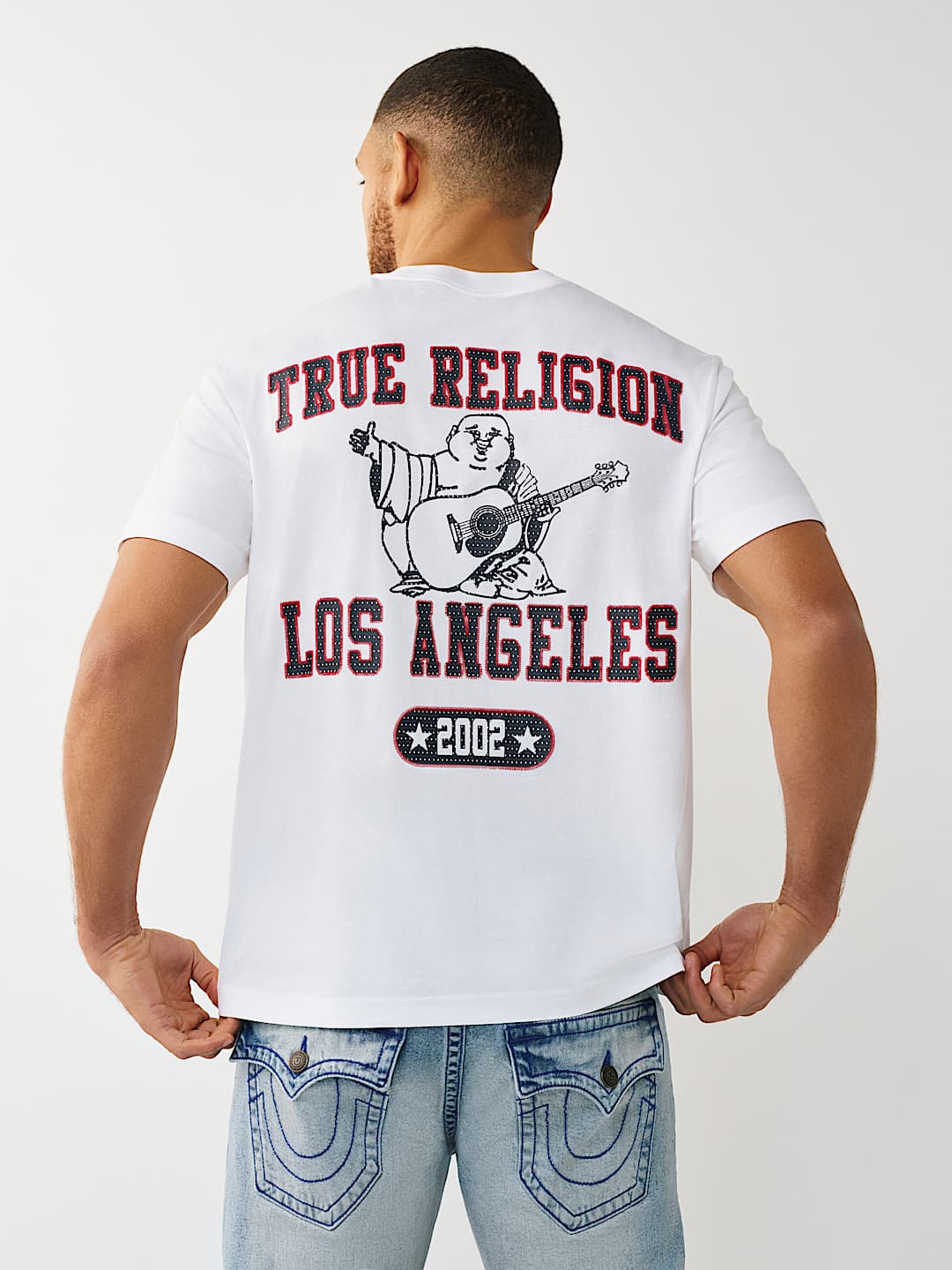 MESH PRINT BUDDHA TEE, image 5