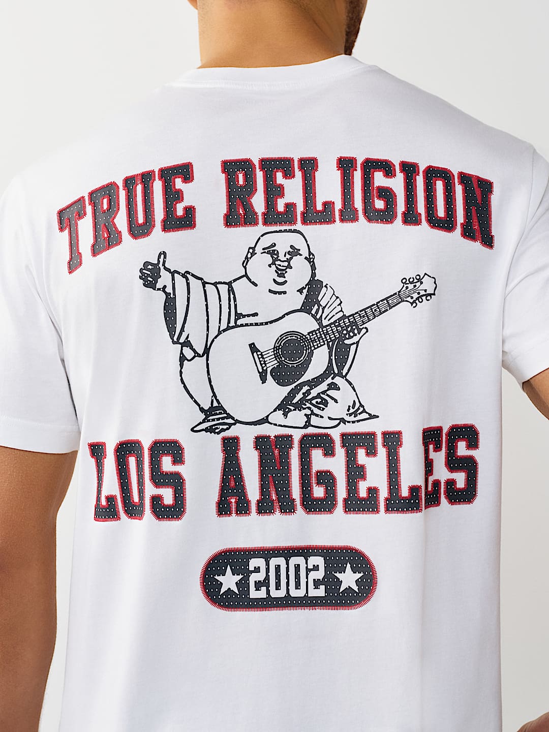 MESH PRINT BUDDHA TEE, image 1