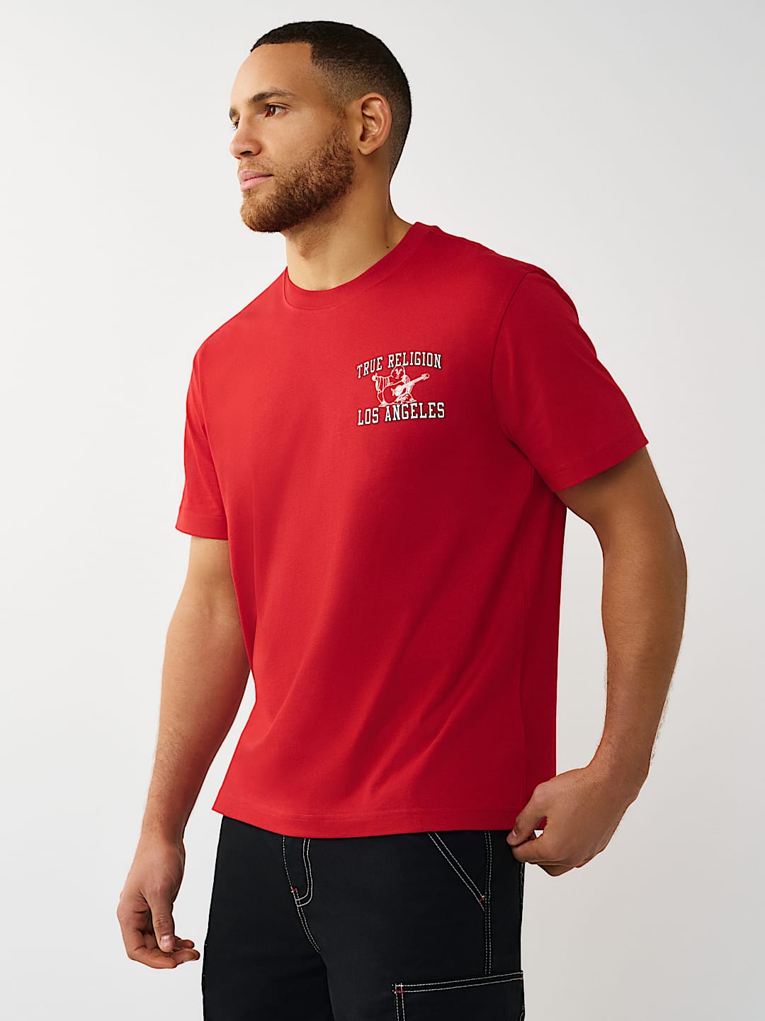 MESH PRINT BUDDHA TEE, image 3