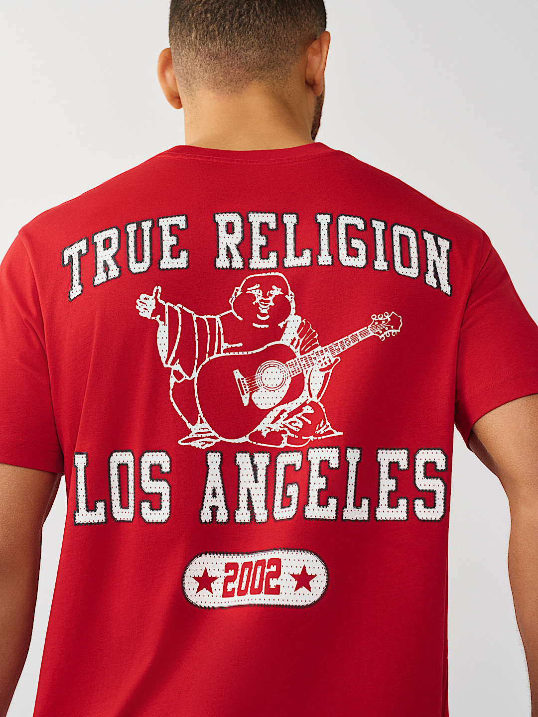 MESH PRINT BUDDHA TEE, image 1