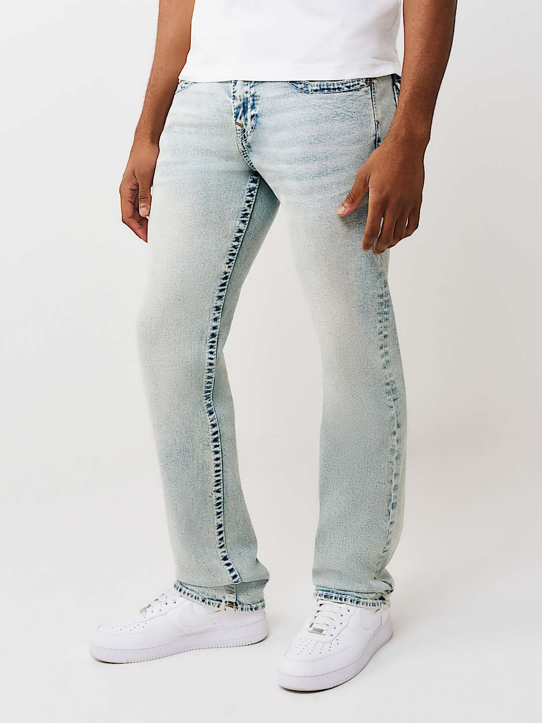 RICKY BIG T FLAP STRAIGHT JEAN 34", image 3
