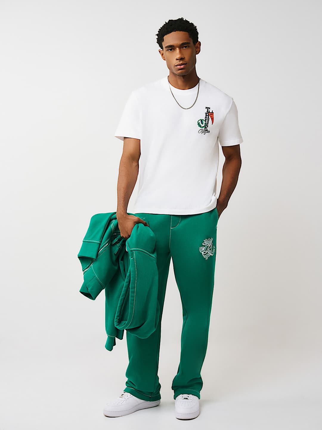 CAMISETA CON GR&Aacute;FICO DE BANDERINES CON HERRADURA, image 6