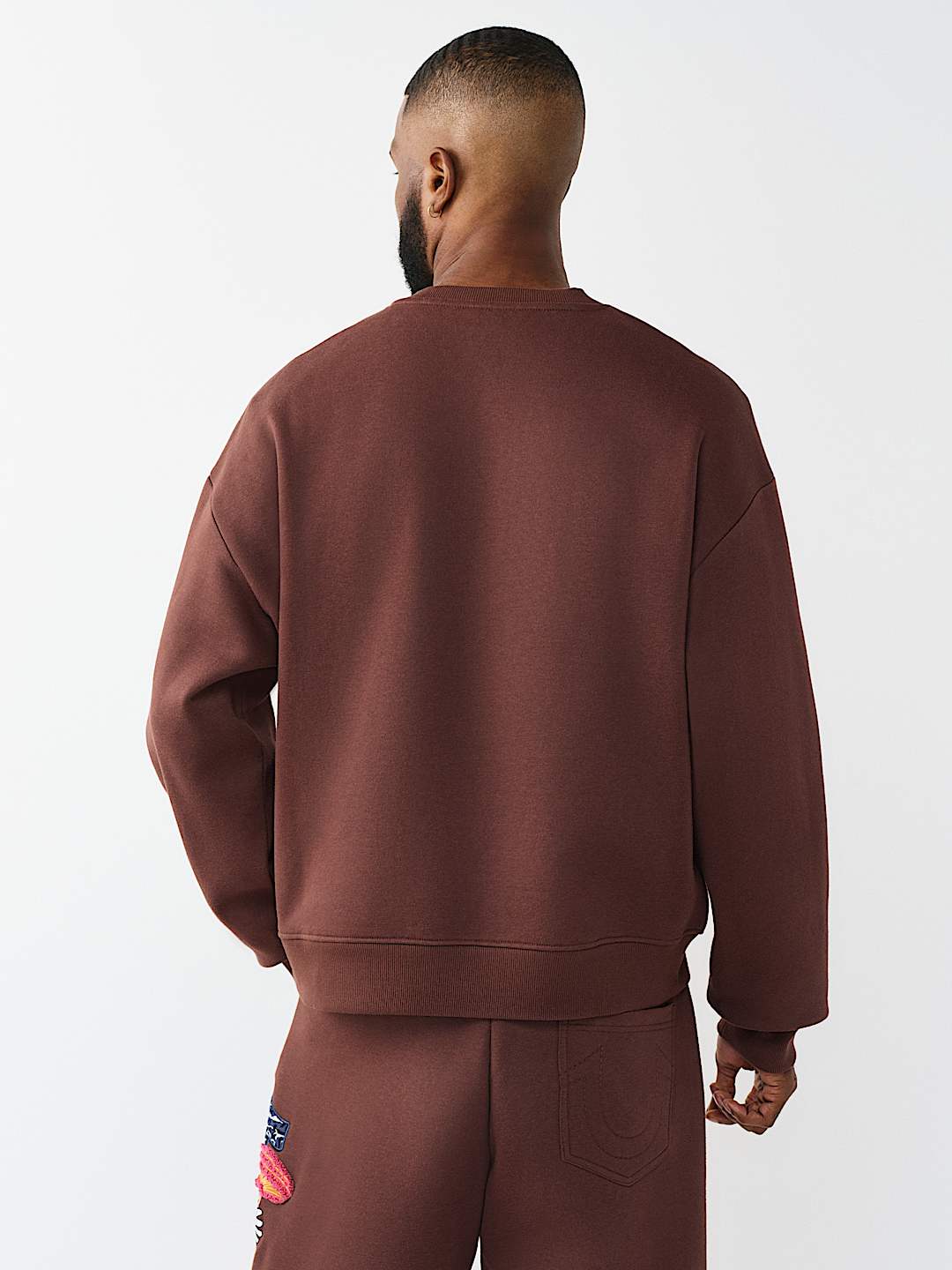 HORSESHOE APPLIQU&Eacute; BOXY SWEATSHIRT, image 4