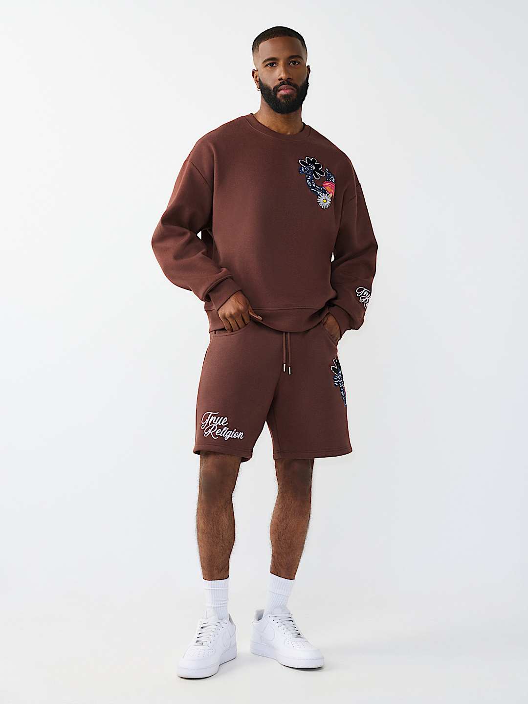 HORSESHOE APPLIQU&Eacute; BOXY SWEATSHIRT, image 5